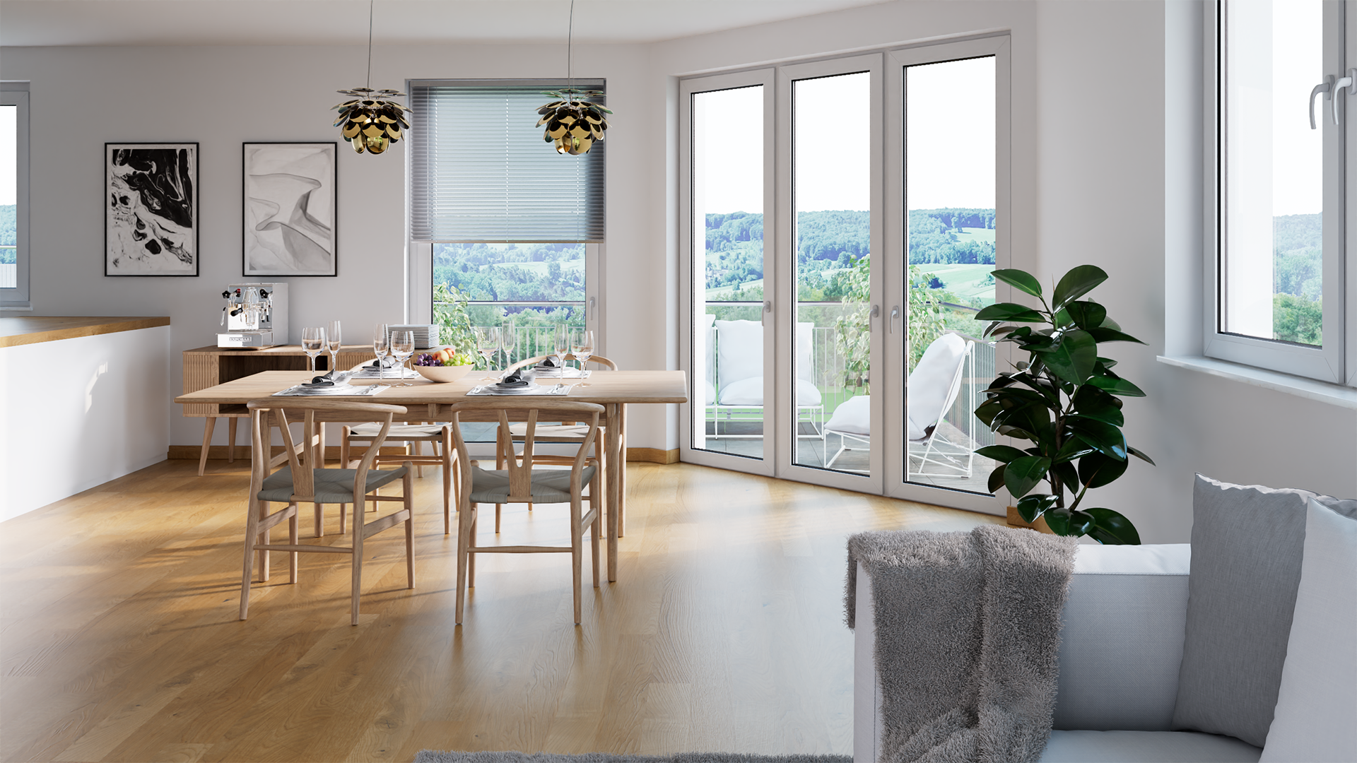 Interieur Wohnzimmer